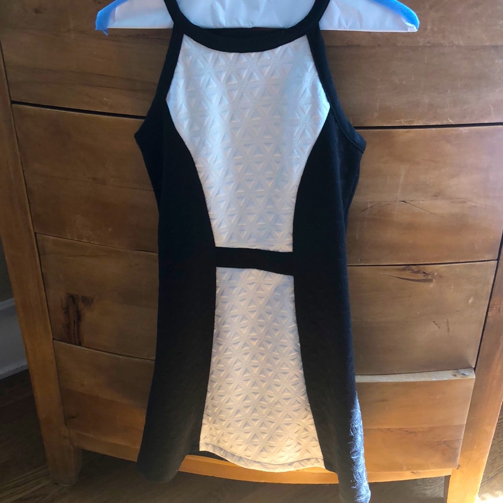 Sally Miller girls back and cream party dress xl